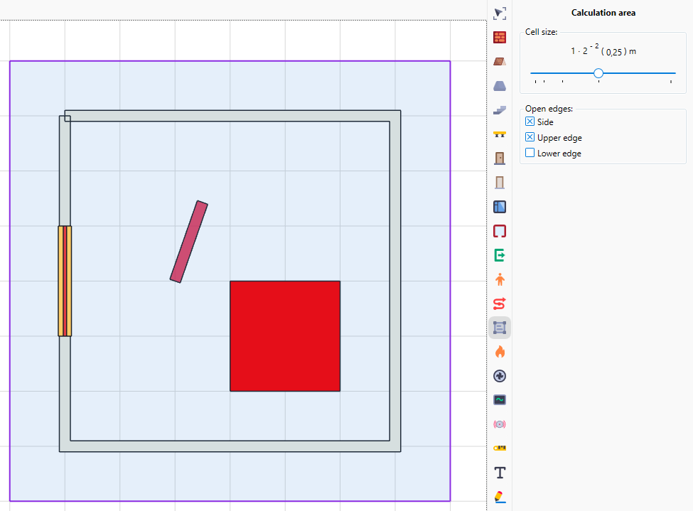 Configuring the Calculation Area