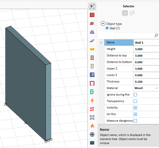 Wall Element Properties