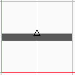 Drawing a Line From the Middle Of the Object