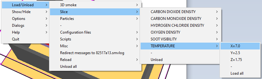 Displaying Vertical DFF Fields in Smokeview window