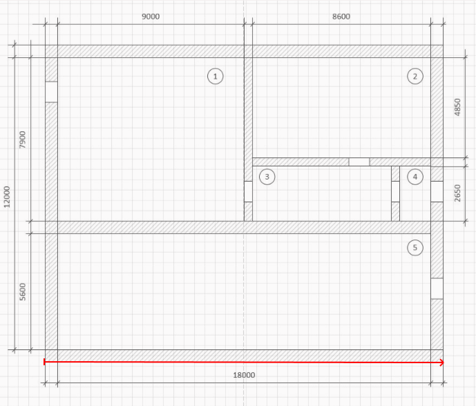 Drawing a line of known length