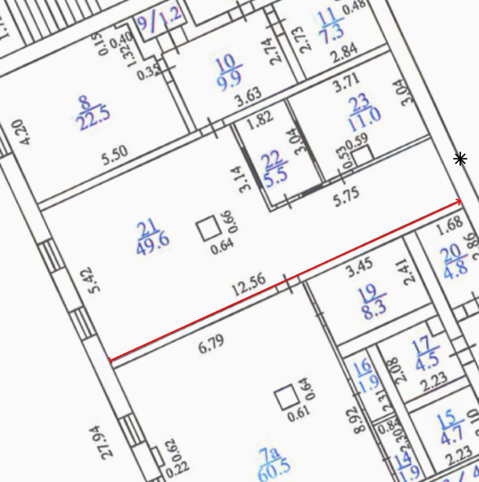 Specifying the known size of the object in the image