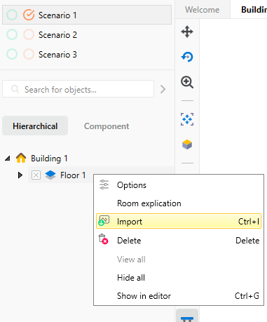 Importing an FDS Source Data File into the Project