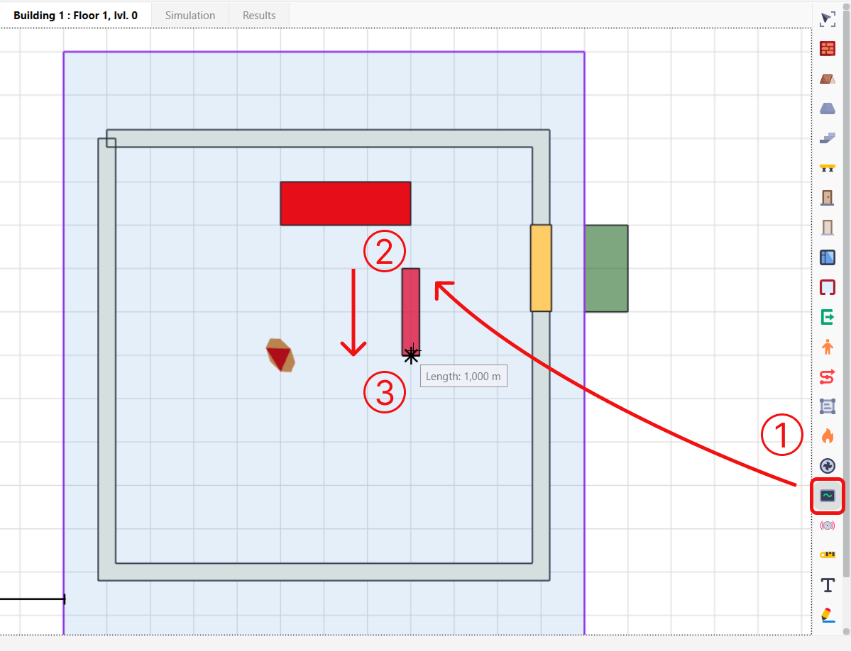 Placing a registering device