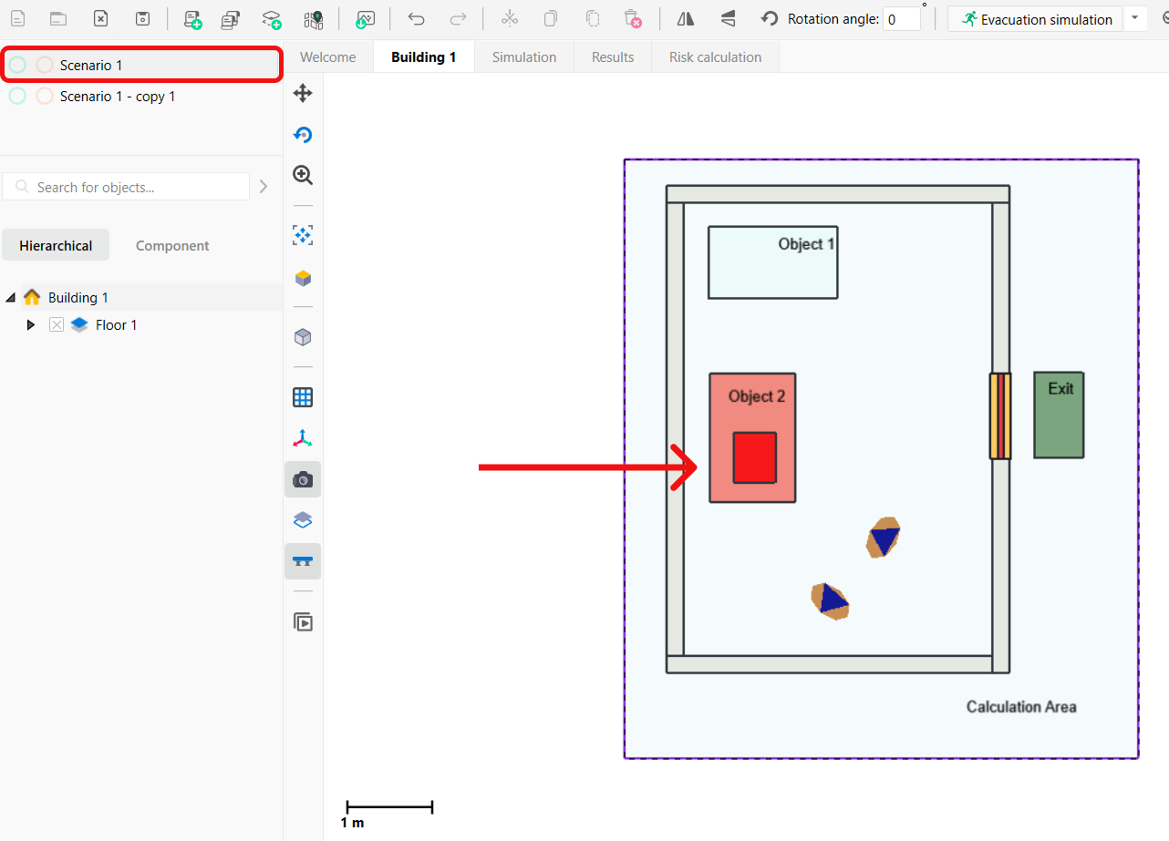 Results of an exercise
