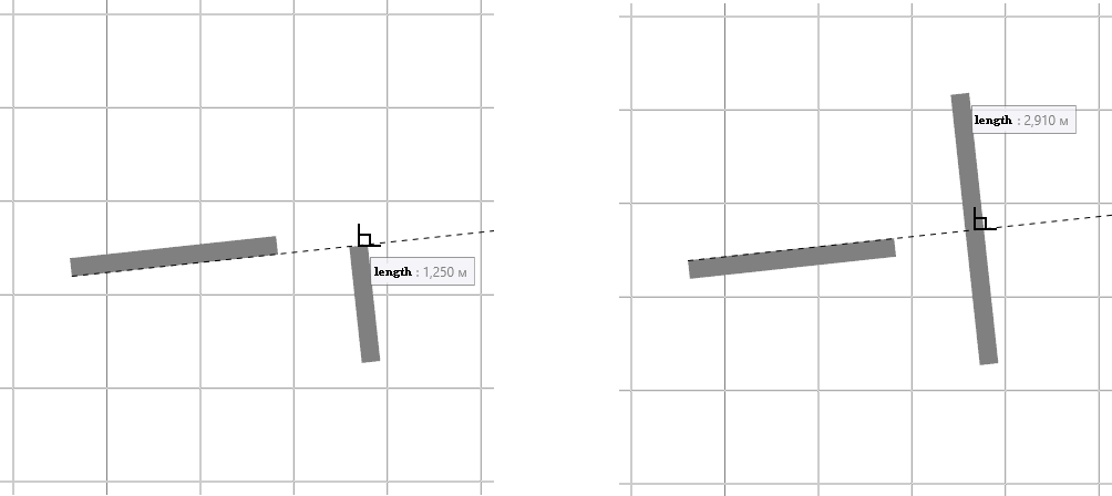 Drawing the Line At an 90 Degree Angle Which Snaps To the Endpoint Of the Object