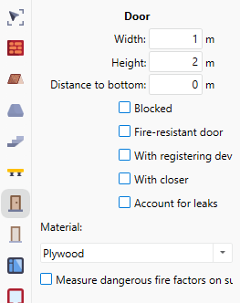 Door Tool Options