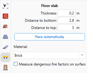 Floor Slab Tool Parameters