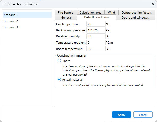 Setting Initial Conditions